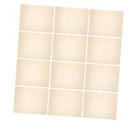 BELLIFFY 50pcs Handmade Antique Calligraphy Xuan Paper Rice Paper for Japanese Chinese Brush Painting and Drawing Rustic Semi-ripe Texture for Beginner Students and Artistic Practice