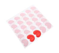 BELLIFFY 50pcs Heart Shaped Wound Patches Injured Patches PE Red, Breathable, Easy Tear, Stop Bleeding, Outdoor First Aid for Small Wounds