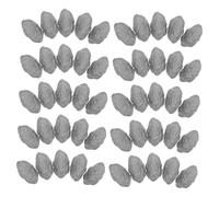 BELLIFFY 50pcs Realistic Miniature Rocks for Model Train Scenery Detailed Plastic Diorama Stones for Sand Table Railway Gauge Landscape Decoration Stone Hills for Train Layouts