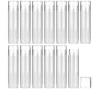 BELLIFFY 50pcs Tube Caps Containers Push Wheel Easy Application for Cosmetics Diy