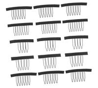 BELLIFFY 50pcs Wig Caps Fasteners Clips for Wig Accessories Hair Net Combs for Making Portable and Assorted Styles for Various Occasions and Easy to Use