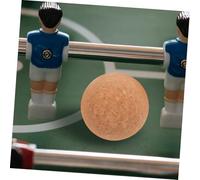 BELLIFFY 5pcs Cork Balls Table Football Replacement Lightweight Foosball Balls Table Soccer Accessory for Standard Foosball
