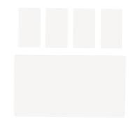 BELLIFFY 5pcs Kids Doodle Board Writing Pad Sketch Pad Digital Writing for Kids PVC Template Mat 3D Pen Mat Drawing