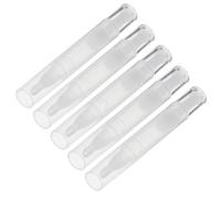 BELLIFFY 5pcs Lip Gloss Bottles Travel Empty Lip Glazes Tubes Compact Lightweight for Makeup Touch-up the Go