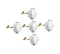 BELLIFFY 5pcs Nail Tips Practice Holder with Rhinestone Base Zinc Alloy Manicure Art Display Stand for Training and False Nail Organization Portable and Stable for Manicure Practice