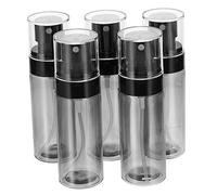 BELLIFFY 5pcs Refillable Spray Bottles Semi Dispenser for Hair Face Mist Perfume and Homemade Cleaners Fine Mist Cap for Easy Use