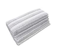 BELLIFFY 5pcs Reusable Microfiber Mop Pads Replacement with Self Adhesive Design High Absorbency Washable Flat Mop Heads for Efficient Floor Cleaning Quick Dirt and Water Removal Suitable