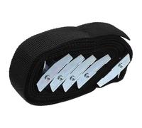 BELLIFFY 5pcs Small Ratchet Tie down Straps Lb Webbing Adjustable Heavy Duty Straps for Cargo Roof Rack Kayak Bike Luggage Black