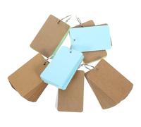BELLIFFY 6 Books of Blank Words Flashcards with Ring Binder, Kraft Linerboard Material, Easy to Store and Smooth Surface, Lightweight Notecards for Recording Vocabulary and Studying