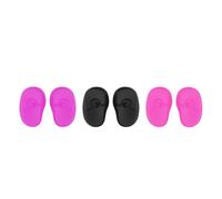 BELLIFFY 6 Pairs Reusable Silicone Ear Covers Lightweight Waterproof Ear Cap Oval Shape Protects from Chemical Treatment for Showering and Travel
