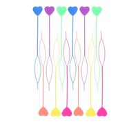 BELLIFFY 60pcs Heart Shape Hair Accessories Braiding Tools for Boys and Girls Girls Elegant Bun Maker Updo Styling Tool for French Braid
