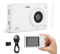 BELLIFFY 64gb Retro Camera Compact Camera for Travel Photography Memory Included for Vlogging and Picture-taking and Teens