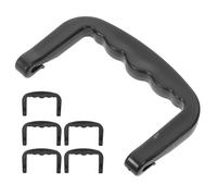 BELLIFFY 6pcs Detachable Plastic Pet Carrier Handles for Dogs Cats Rabbits Small Animals Lightweight Portable Cage Replacement Parts with Easy No-tool Installation for Travel and Everyday