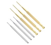 BELLIFFY 6pcs Ear Probe Pen Set Stainless Steel and Copper Tips, Manual Ear Massage Tools for Facial Reflexology and Trigger Point Therapy