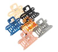 BELLIFFY 6pcs Hair Clips for Women Stylish Half-moon Design Strong Hold Hair Teeth Clamps for Ponytail for All Occasions