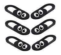 BELLIFFY 6pcs Laptop Webcam Cover Anti-peeping Privacy for Notebooks Tablets Phones Compact Removable and Reusable for Home Office Use