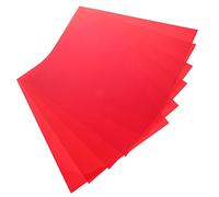 BELLIFFY 6pcs Light Gel Filter Sheet Pvc Gels for Photography Classroom Light Filters Teaching Change Board Reading Aid for Dyslexia