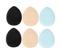 BELLIFFY 6pcs Mini Puff Facial Makeup Puff for Compact Powder Use Face and Body Portable and Wet Dry Dual-use Cosmetic Cushion