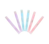 BELLIFFY 6pcs Nail Polish Remover Pen Beveled Tip Manicure Tool for Precision Nail Art Cleaning Compact Design for Easy Use