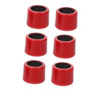 BELLIFFY 6Pcs Portable Billiard Cue Tip Shaper Plastic Grinder for Snooker Pool Cues Compact Easy to Use and Ball Control