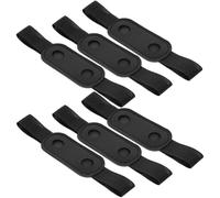 BELLIFFY 6pcs Pu Leather Pen Holder with Elastic Band for Notebook and Journal Easy to Clean Pen Sleeve for Graduation Season and Back to School Decorations