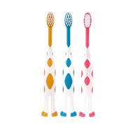 BELLIFFY 6pcs Soft Bristle Toothbrush Set for 2-5 Years Boys with Cartoon Handles, Toothbrushes for Gentle Cleaning and Dental Care at Home Or Travel