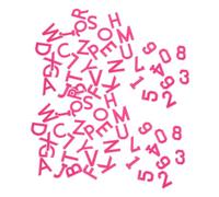 BELLIFFY 72pcs Embroidered Alphabet Patches for Clothes DIY Crafts Sew Appliques A-z Letters Numeric Patches for Repair Decoration Upcycling Polyester