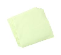 BELLIFFY 80pcs Green Microfiber Cleaning Cloth for Spectacles and Sunglasses Superfine Soft Eyeglasses and Camera Lens Cleaning Cloths for Jewelry Polishing and Screen