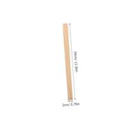 BELLIFFY 8pcs Clay Rolling Guide Sticks Pine Wood Pottery Depth Guide Strips for Precise Clay Slab Rolling and Cutting Tools Suitable for Hobbyists and Professional Potters