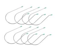 BELLIFFY 8pcs Electric Hot Roller Clips 4.45cm U-shaped Hair Curler Clips Replacement Pins Hot Roller Accessories for Salon and Home Styling