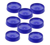 BELLIFFY 8pcs Plastic Bird Nest Bowls with Antislip Base for Pigeons and Small Birds Breeding Hatching Bowls Providing Stable Comfortable Nesting Environment for Cage Use