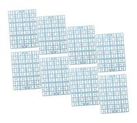 BELLIFFY 8Pcs Rabbit Cage Floor Mats Soft Wear-resistant Foot Pads for Guinea Pig Accessories Household Bunny Pads Cuttable and Slip-resistant Pet Mat for Small Animal Cages