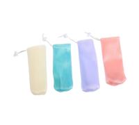 BELLIFFY 8pcs Thickened Foaming Soap Bags Hanging Design Mesh Pouches for Exfoliating Bar Soap and Facial Cleansers for Shower and Travel Use Rich Generation