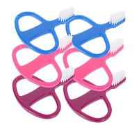 BELLIFFY 9pcs Denture Brush for Boys and Girls Toothbrush Soft Brush for Travel Teeth Boy Girl for Convenient Daily Use