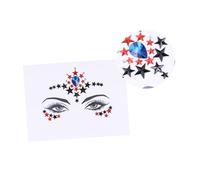 BELLIFFY Acrylic Face Gems Sticker Rhinestones Sticker for Festivals for Boys and Girls Party Decorations
