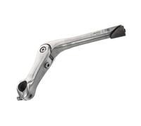 BELLIFFY Adjustable Bike Handlebar Stem Aluminum Alloy Riser for Mountain and Trekking Bikes Ergonomic Riding Position Stable Support Silver