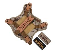 BELLIFFY Adjustable Tactical Cat Harness Vest for Small Cats and Dogs Escape with Padded Comfort Metal D-ring for Safety Leash Attachment for Outdoor Walking and Training