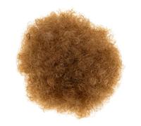 BELLIFFY Afro Curly Bun Hair Wigs High Temperature Silk Curly Hair Extensions Festival Fashion