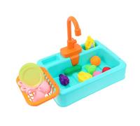 BELLIFFY Automatic Bird Bath Basin for Small to Medium Parrots with Circulating Water System, Green Non-battery Operated Bathing Tub, Suitable for Cockatiels and Budgies