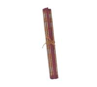 BELLIFFY Bamboo Brush Holder Canvas and Bamboo Art Tool Organizer for Watercolor and Oil Brushes Capacity for Artists and Students The Go