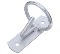 BELLIFFY Barn Bucket Hook Hangers Wall Mount Equestrian Bucket Hooks Iron with Screws Silver Barns and Bridle Storage