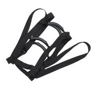 BELLIFFY Bed Rails for Elderly Adults Sit up Helper Ladder Assist Handle Strap Bed Safety Ladder with Webbing and Silicone for Changing Position Black