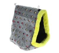 BELLIFFY Bird Cage Hanging Hut Comfortable Parrot Hammock Bed for Pets Durable Cloth Breathable Design for Budgies Macaws Cockatoos Lovebirds and Finches