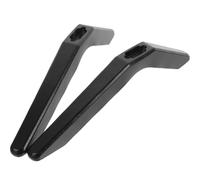 BELLIFFY Black Plastic Tv Table Support Base Stand with Sleek Modern Design, Easy Installation and Reliable Tv Holder Replacement for 40-43 Inch Smart Televisions