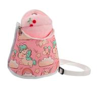 BELLIFFY Breathable Hamster Carrier Bag Portable Zippered Outing Bag for Small Pets Compact Travel Pouch for Hamsters Guinea Pigs Dual Purpose As Nest for Cold Weather