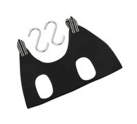 BELLIFFY Breathable Pet Grooming Hammock Hanging Nail Trimming Support for Dogs and Cats Strong Material Ergonomic Design Easy to Install Black for All Pet