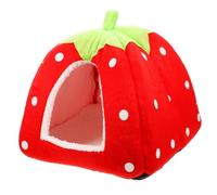 BELLIFFY Bunny Bed Warm Hamster Hideout Cute Cloth Rat House for Pets Cozy Tent for Guinea Pigs Safe and Practical Design for Play and Rest