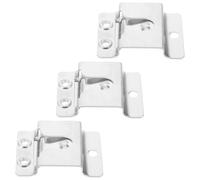 BELLIFFY Car Microphone Clip Holder 3pcs for Compatible Vehicle Radios Tk868g Tm471a Tm271a Tm281 - Radio Mic Hanging Hook with Back Clip Support for Vehicle Use