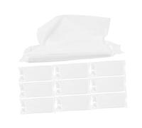 BELLIFFY Car Sun Visor Tissue Holder with 15pcs Car Tissue Refill Pouch Portable Travel Napkins for Vehicle Interior Use Soft Facial Paper Organizer