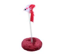 BELLIFFY Cat Tumbler Teaser Toy Plush and Bouncing Play for Indoor Cats Fun Activity for Kittens Random Top Accessories